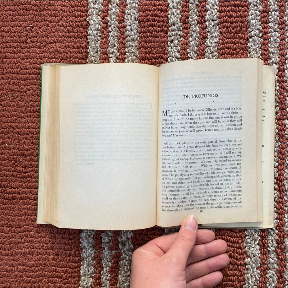 Rare 1954 Edition: The Picture of Dorian Gray & De Profundis by Oscar Wilde #125 - Picture 12 of 14